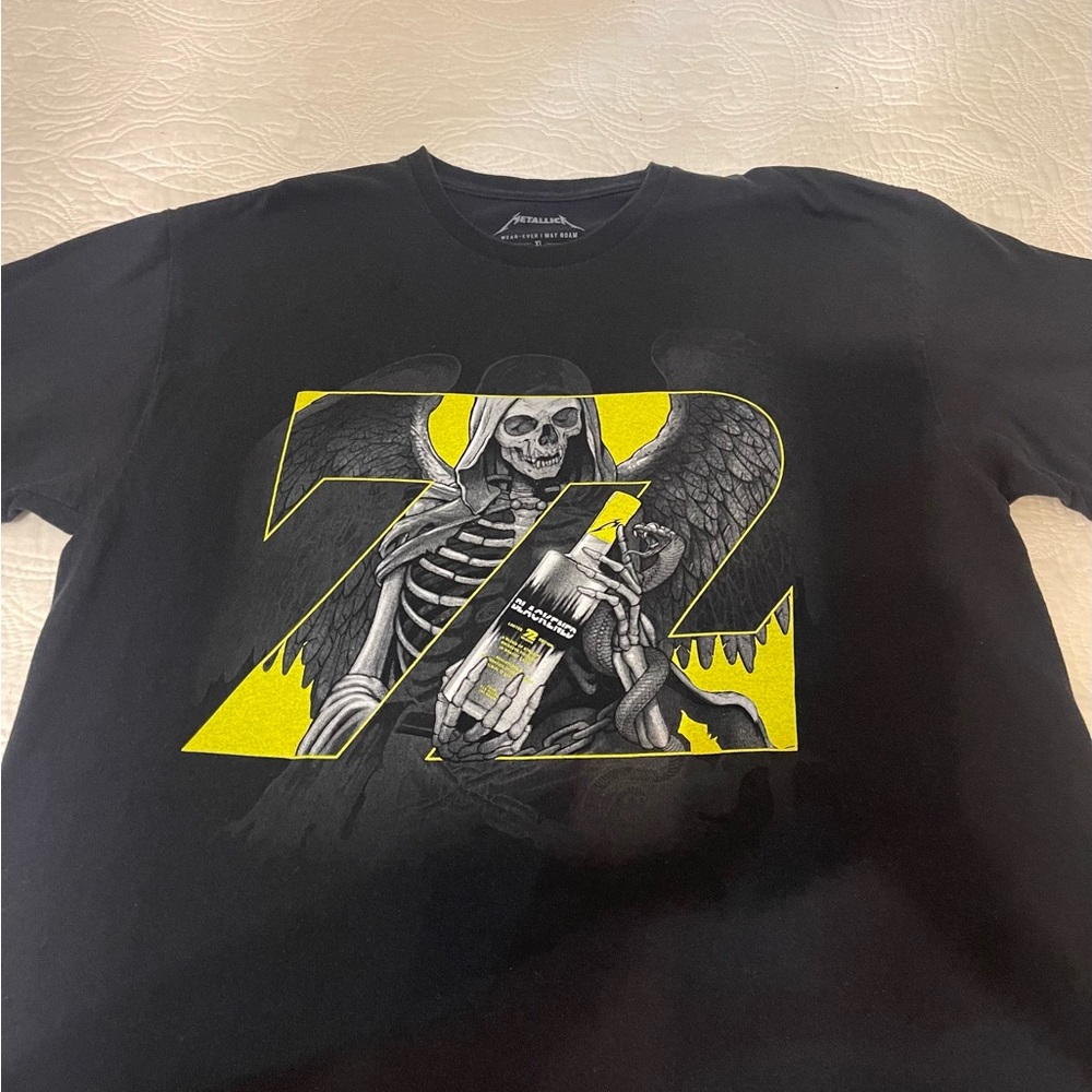 Metallica concert t shirt
